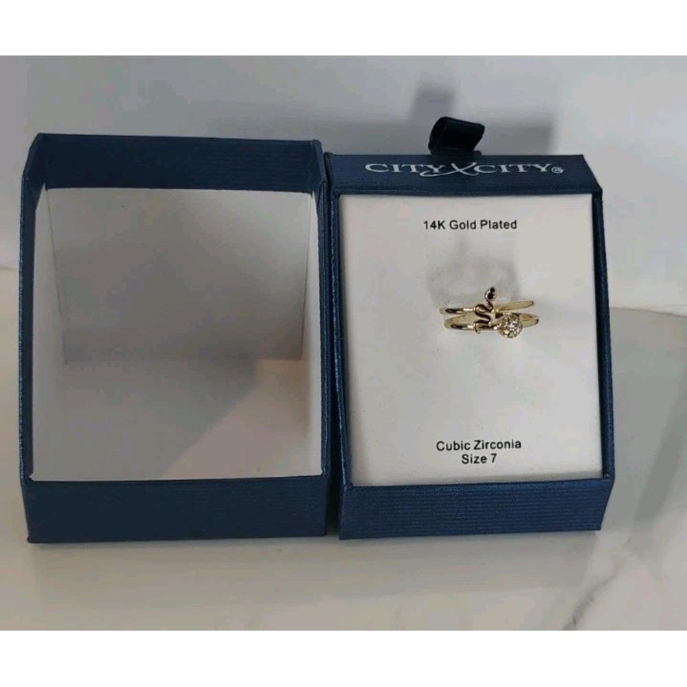 City X City Snake Ring Size 7